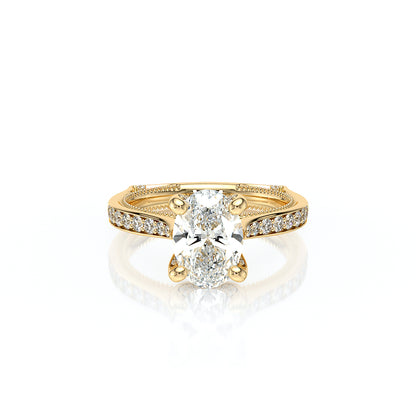 Verragio Halo Oval Engagement Ring