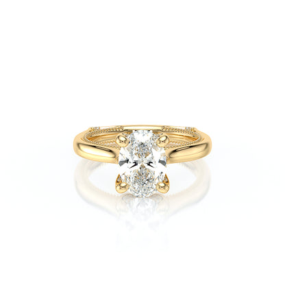 Verragio Halo Oval Engagement Ring