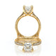 Verragio Halo Princess Engagement Ring