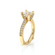 Verragio Halo Princess Engagement Ring
