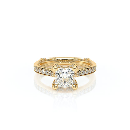 Verragio Halo Princess Engagement Ring