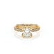 Verragio Halo Princess Engagement Ring