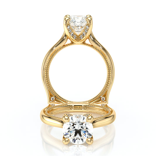 Verragio Halo Round Engagement Ring