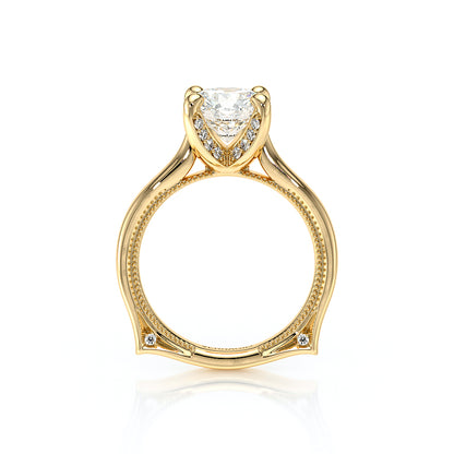 Verragio Halo Round Engagement Ring
