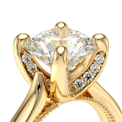 Verragio Halo Round Engagement Ring