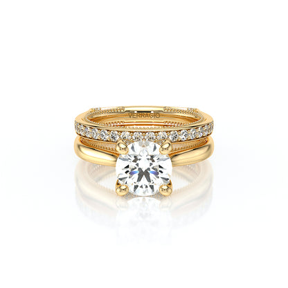 Verragio Halo Round Engagement Ring