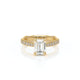 Verragio Halo Emerald Engagement Ring