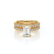 Verragio Halo Emerald Engagement Ring