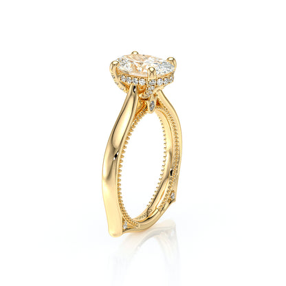 Verragio Halo Oval Engagement Ring