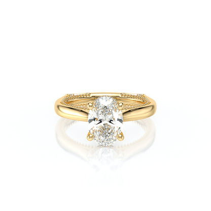 Verragio Halo Oval Engagement Ring