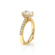 Verragio Halo Pear Engagement Ring