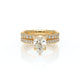 Verragio Halo Pear Engagement Ring
