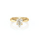 Verragio Halo Pear Engagement Ring