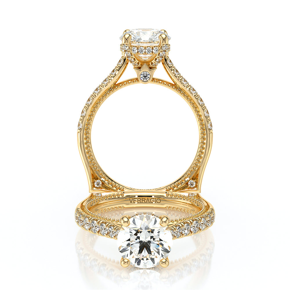 Verragio Halo Round Engagement Ring