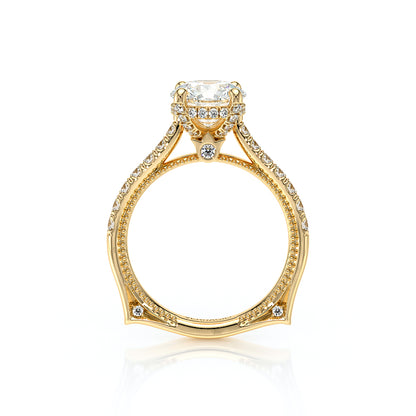 Verragio Halo Round Engagement Ring
