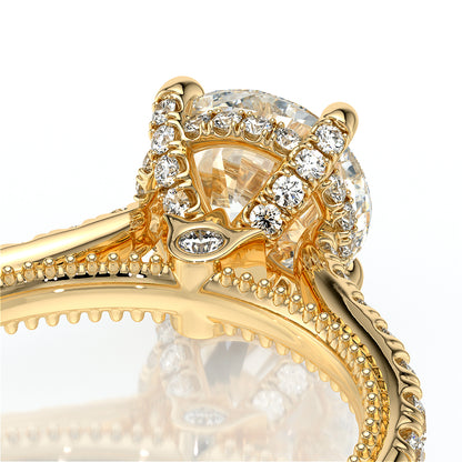 Verragio Halo Round Engagement Ring
