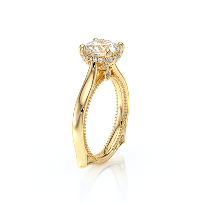 Verragio Halo Round Engagement Ring