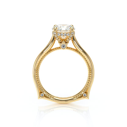 Verragio Halo Round Engagement Ring