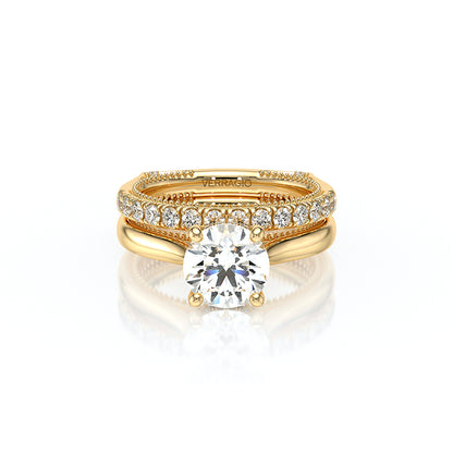 Verragio Halo Round Engagement Ring