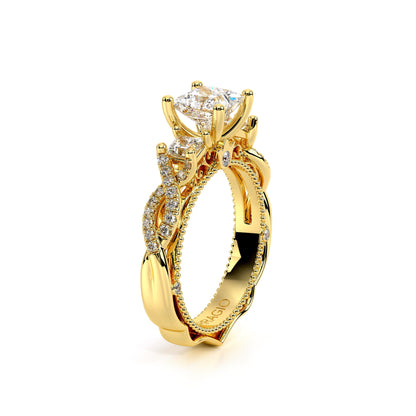 Verragio Three-Stone Princess Engagement Ring