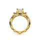 Verragio Three-Stone Princess Engagement Ring