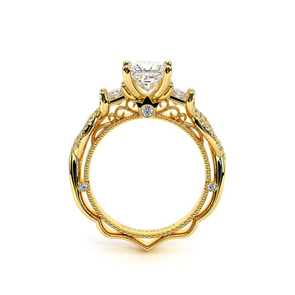 Verragio Three-Stone Princess Engagement Ring