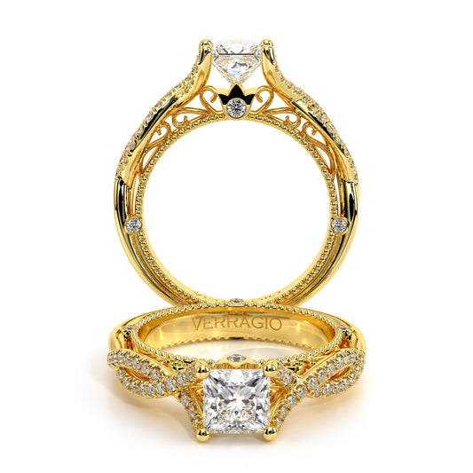 Verragio Vintage Princess Engagement Ring