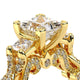 Verragio Three-Stone Princess Engagement Ring