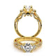 Verragio Three-Stone Round Engagement Ring
