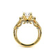 Verragio Three-Stone Round Engagement Ring