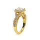 Verragio Halo Princess Engagement Ring