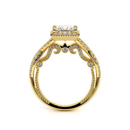 Verragio Halo Princess Engagement Ring