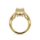 Verragio Halo Princess Engagement Ring