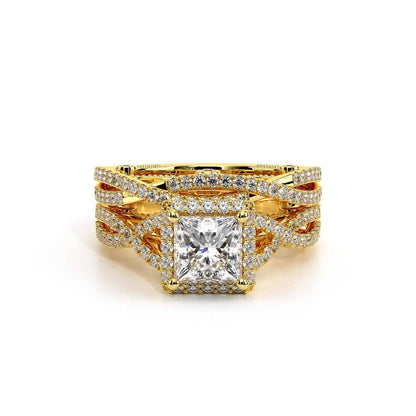 Verragio Halo Princess Engagement Ring