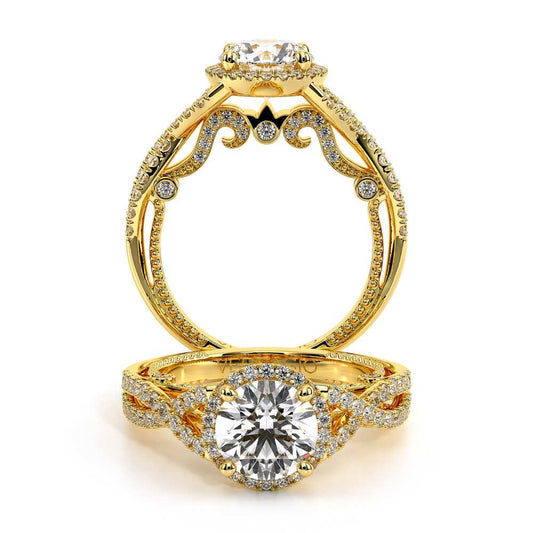 Verragio Halo Round Engagement Ring