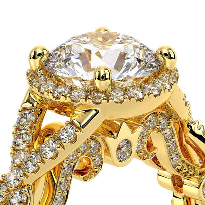Verragio Halo Round Engagement Ring