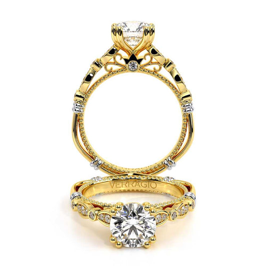 Verragio Vintage Round Engagement Ring