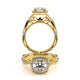 Verragio Halo Cushion Engagement Ring