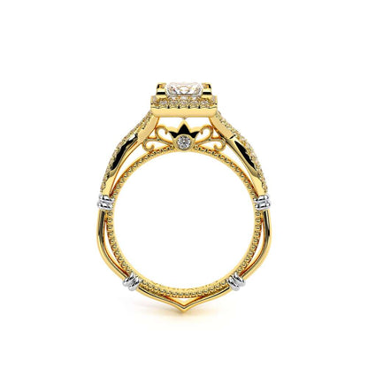 Verragio Halo Princess Engagement Ring