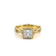 Verragio Halo Princess Engagement Ring