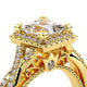 Verragio Halo Princess Engagement Ring