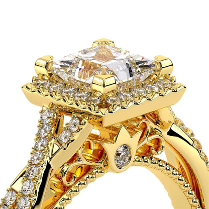 Verragio Halo Princess Engagement Ring