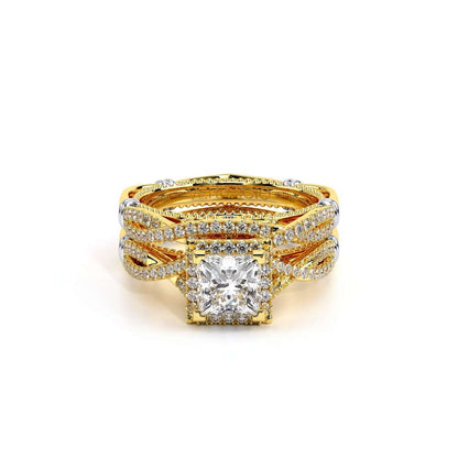 Verragio Halo Princess Engagement Ring