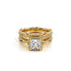 Verragio Halo Princess Engagement Ring
