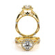 Verragio Halo Round Engagement Ring