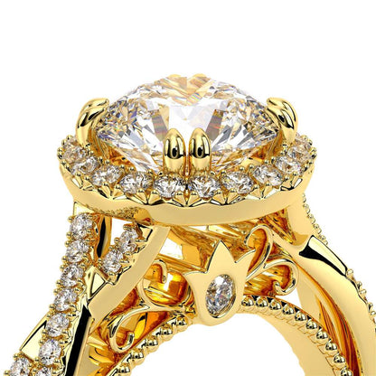 Verragio Halo Round Engagement Ring
