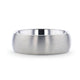ERIS Men's Titanium Brushed Finish Domed Wedding Band - 6mm & 8mm
