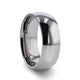 PETERSON Titanium Polished Finish Domed Men's Wedding Band - 6mm & 8mm - Thorsten Rings