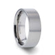 SOLAR Flat Profile Brushed Finish Men's Titanium Wedding Band - 6mm & 8mm - Thorsten Rings