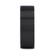 SAN BERNARDINO Brushed Finish Flat Black Titanium Men's Wedding Band - 6mm & 8mm